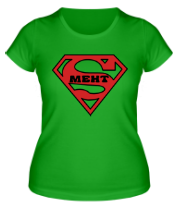 Женская футболка Super Мент фото