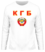Мужская футболка длинный рукав КГБ фото