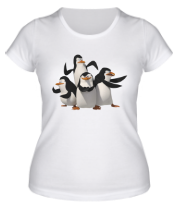 Женская футболка Пингвины фото