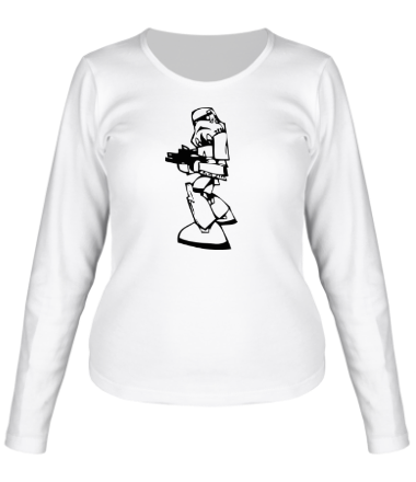Женская футболка длинный рукав Stormtropper