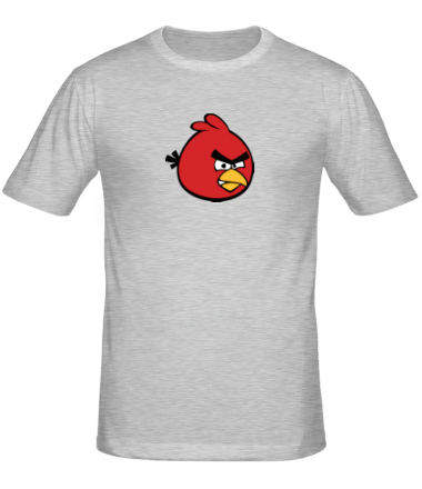 Мужская футболка Красная птица Angry bird