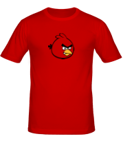 Мужская футболка Красная птица Angry bird фото