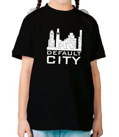 Детская футболка Default city