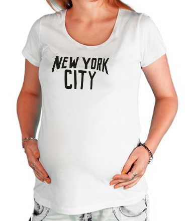 Футболка для беременных New York City