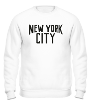 Толстовка без капюшона New York City фото