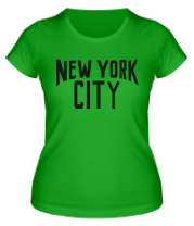Женская футболка New York City фото