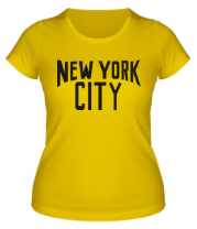 Женская футболка New York City фото