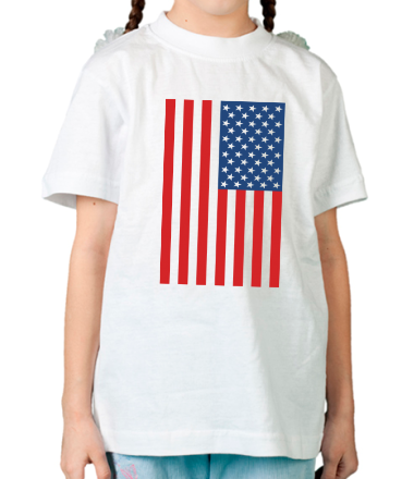 Детская футболка Флаг США
