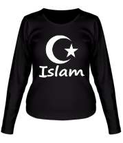 Женская футболка длинный рукав Islam фото