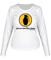 Женская футболка длинный рукав Counter Strike фото