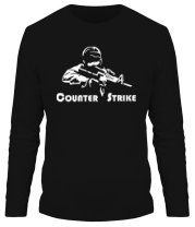 Мужская футболка длинный рукав Counter Strike фото