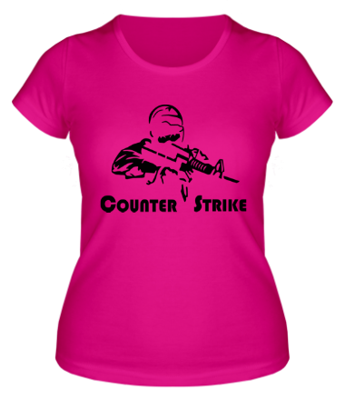 Женская футболка Counter Strike