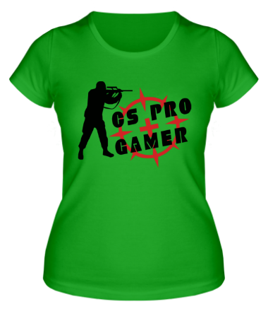 Женская футболка CS Pro Gamer