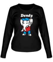 Женская футболка длинный рукав Dendy фото