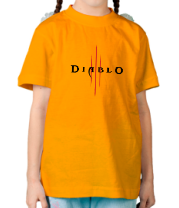Детская футболка Diablo фото