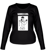 Женская футболка длинный рукав Gamer Girl фото
