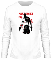 Мужская футболка длинный рукав Max Payne 3 фото