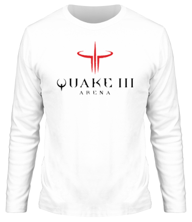 Мужская футболка длинный рукав Quake 3 Arena