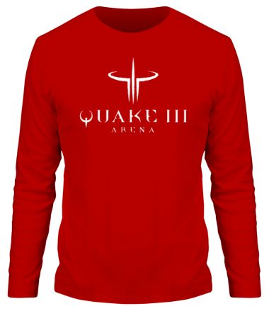 Мужская футболка длинный рукав Quake 3 Arena