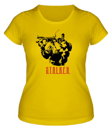 Женская футболка Stalker