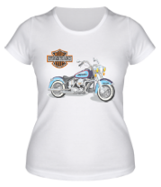 Женская футболка Harley Davidson фото