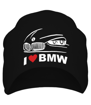 Шапка I love BMW