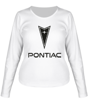Женская футболка длинный рукав Pontiac фото