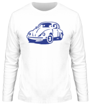 Мужская футболка длинный рукав Volkswagen Beetle