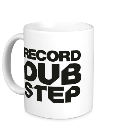 Кружка Record Dubstep