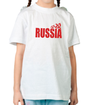 Детская футболка Russia фото