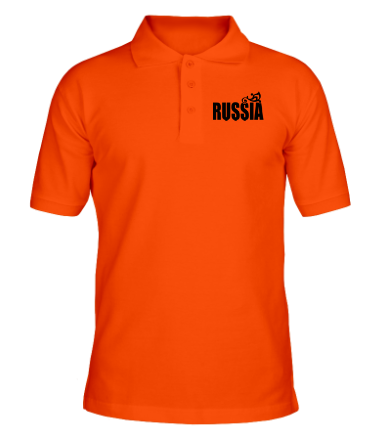 Мужская футболка поло Russia