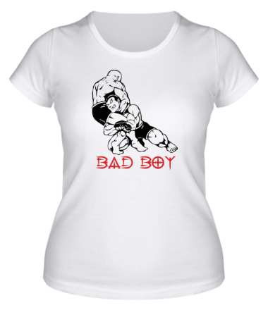 Женская футболка Bad boy
