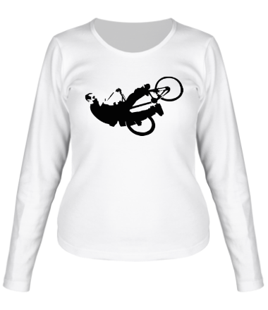 Женская футболка длинный рукав BMX