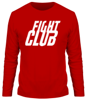 Мужская футболка длинный рукав Fight Club фото