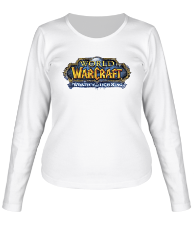 Женская футболка длинный рукав World of Warcraft Wrath of the Lich King