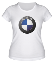 Женская футболка BMW фото