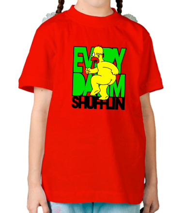 Детская футболка LMFAO - Homer Shufflin