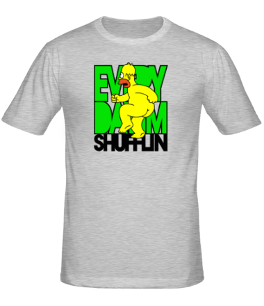 Мужская футболка LMFAO - Homer Shufflin