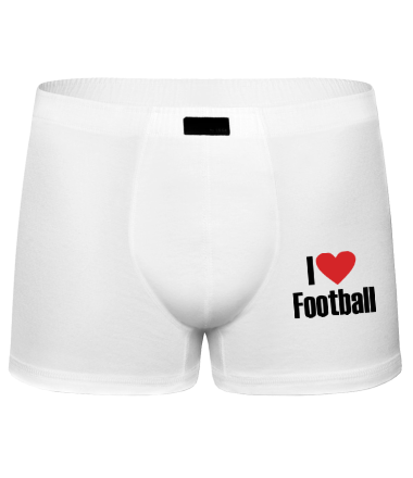 Трусы мужские боксеры I love football