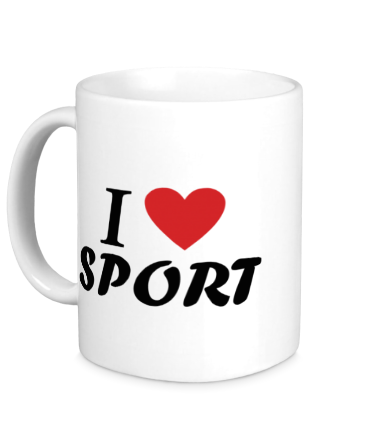 Кружка I love sport