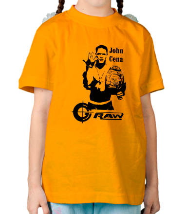 Детская футболка Джон Сена чемпион WWE