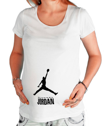 Футболка для беременных Michael Jordan