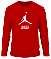 Мужская футболка длинный рукав Michael Jordan фото