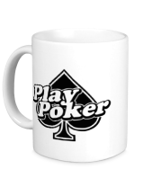 Кружка Play Poker фото