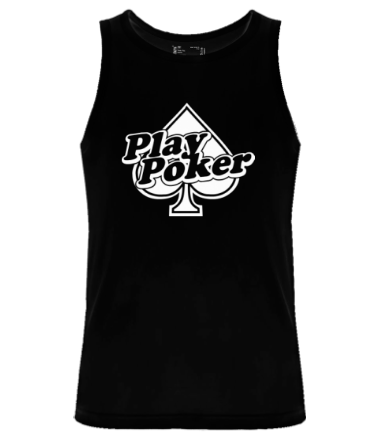 Мужская майка Play Poker