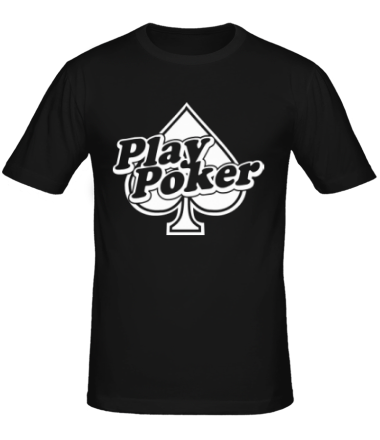Мужская футболка Play Poker