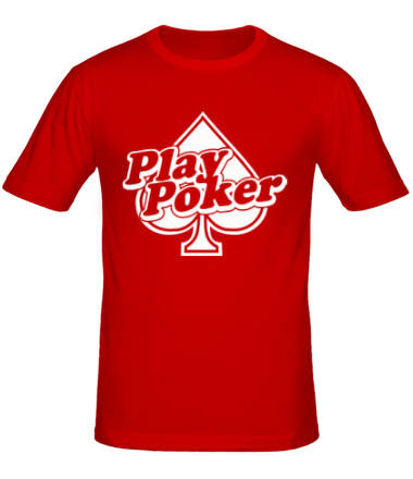 Мужская футболка Play Poker