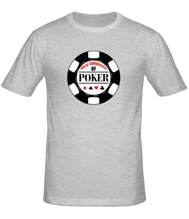 Мужская футболка World Championship of Poker