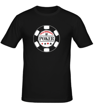 Мужская футболка World Championship of Poker