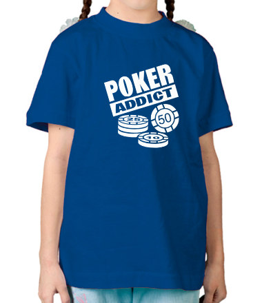 Детская футболка Poker addict